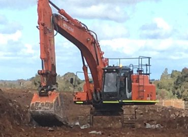 Excavator Eathmoving